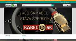 Desktop Screenshot of kabel.sk
